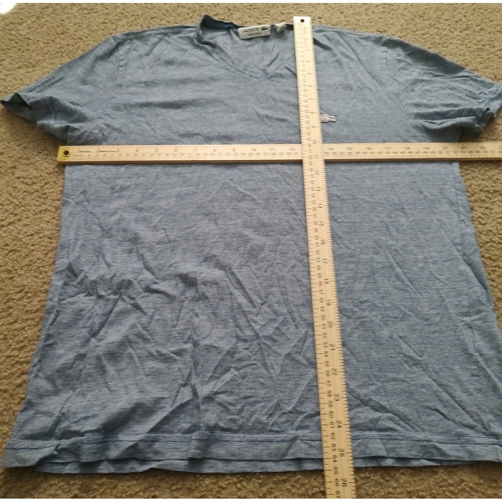 Vintage Izod Lacoste Shirt Mens Medium‎ V Neck Alligator 80s Classic Preppy